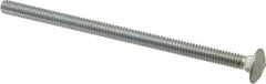 Value Collection - 1/4-20 UNC 4-1/2" Length Under Head, Standard Square Neck, Carriage Bolt - Grade 2 Steel, Zinc-Plated Finish - Makers Industrial Supply