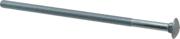 Value Collection - 3/8-16 UNC 8" Length Under Head, Standard Square Neck, Carriage Bolt - Grade 2 Steel, Zinc-Plated Finish - Makers Industrial Supply