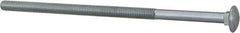 Value Collection - 3/8-16 UNC 8-1/2" Length Under Head, Standard Square Neck, Carriage Bolt - Grade 2 Steel, Zinc-Plated Finish - Makers Industrial Supply