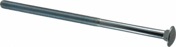 Value Collection - 1/2-13 UNC 10" Length Under Head, Standard Square Neck, Carriage Bolt - Grade 2 Steel, Zinc-Plated Finish - Makers Industrial Supply