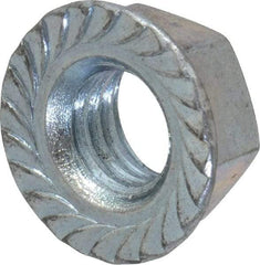 Value Collection - 7/8-9 UN Steel Right Hand Hex Nut - 1-5/16" Across Flats, 3/4" High, Zinc-Plated Finish - Makers Industrial Supply