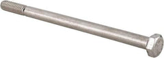 Value Collection - 5/16-18 UNC, 5" Length Under Head Hex Head Cap Screw - Grade 18-8 Stainless Steel, 1/2" Hex - Makers Industrial Supply