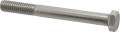 Value Collection - 3/8-16 UNC, 3-1/2" Length Under Head Hex Head Cap Screw - Grade 18-8 Stainless Steel, 9/16" Hex - Makers Industrial Supply