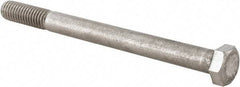 Value Collection - 3/8-16 UNC, 4-1/2" Length Under Head Hex Head Cap Screw - Grade 18-8 Stainless Steel, 9/16" Hex - Makers Industrial Supply