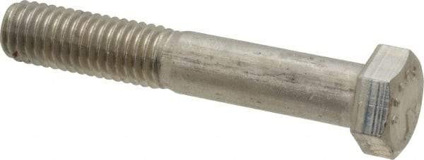 Value Collection - 1/2-13 UNC, 3" Length Under Head Hex Head Cap Screw - Grade 18-8 Stainless Steel, 3/4" Hex - Makers Industrial Supply