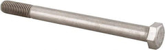 Value Collection - 1/2-13 UNC, 6" Length Under Head Hex Head Cap Screw - Grade 18-8 Stainless Steel, Uncoated, 3/4" Hex - Makers Industrial Supply