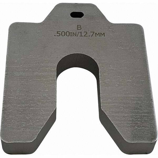 Maudlin Products - Metal Shim Stock Type: Slotted Shim Material: Stainless Steel - Makers Industrial Supply