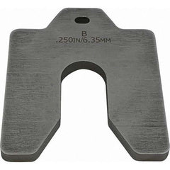 Maudlin Products - Metal Shim Stock Type: Slotted Shim Material: Stainless Steel - Makers Industrial Supply