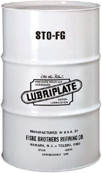 Lubriplate - 55 Gal Drum Mineral Multi-Purpose Oil - SAE 20, ISO 68, 350 SUS at 100°F, Food Grade - Makers Industrial Supply