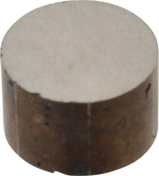 Eclipse - 0.689" Diam x 0.43" High, 0.4Lb Max Capacity Alnico Disc Magnet - 2 Poles, 1022°F Max Operating Temp, Uncoated - Makers Industrial Supply