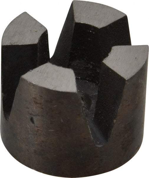 Eclipse - 3/4" OD x 63/64" High, 4 Pole Alnico Rotor Magnet - 1/4" Hole Diam, 16 Lb Max Holding Capacity, 1,022°F Max Operating Temp - Makers Industrial Supply