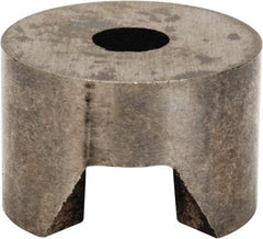 Eclipse - 3/4" OD x 1/2" High, 2 Pole Alnico Rotor Magnet - 7/32" Hole Diam, 4 Lb Max Holding Capacity, 1,022°F Max Operating Temp - Makers Industrial Supply