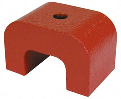 Eclipse - 1/4" Hole Diam, 2-5/8" Overall Width, 15/16" Deep, 2-1/4" High, Alnico Power Magnets - 1,022°Fahrenheit Max Operating Temp - Makers Industrial Supply