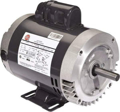 US Motors - 1/2 hp, ODP Enclosure, Auto Thermal Protection, 1,725 RPM, 115/208-230 Volt, 60 Hz, Industrial Electric AC/DC Motor - Size 56 Frame, J-Face/Base Mount, 1 Speed, Ball Bearings, 8.9/4.4-4.5 Full Load Amps, B Class Insulation, CCW Drive End - Makers Industrial Supply