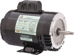 US Motors - 3/4 hp, ODP Enclosure, Auto Thermal Protection, 3,450 RPM, 115/208-230 Volt, 60 Hz, Industrial Electric AC/DC Motor - Size 56J Frame, J-Face/Rem Base Mount, 1 Speed, Ball Bearings, 11.0/5.4-5.5 Full Load Amps, B Class Insulation, CCW Drive End - Makers Industrial Supply