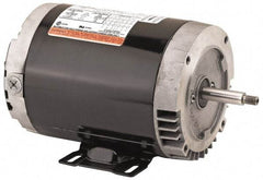 US Motors - 1 hp, ODP Enclosure, Auto Thermal Protection, 3,450 RPM, 115/230 Volt, 60 Hz, Industrial Electric AC/DC Motor - Size 56 Frame, J-Face Mount, 1 Speed, Ball Bearings, 13.6/6.8 Full Load Amps, B Class Insulation, CCW Drive End - Makers Industrial Supply