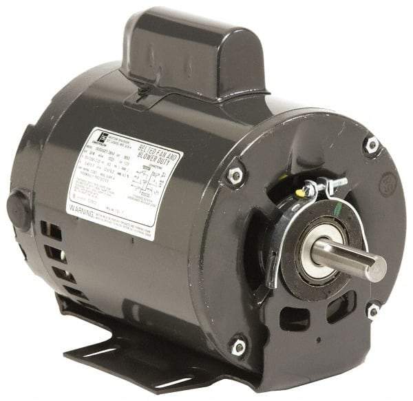 US Motors - 1 hp, ODP Enclosure, No Thermal Protection, 1,725 RPM, 208-230/460 Volt, 60 Hz, Three Phase Standard Efficient Motor - Size 56 Frame, Cradle/Stud Mount, 1 Speed, Ball Bearings, 4.3/2.2 Full Load Amps, B Class Insulation, Reversible - Makers Industrial Supply