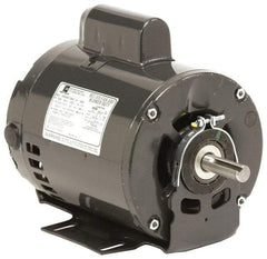 US Motors - 1/2 hp, TEAO Enclosure, No Thermal Protection, 1,140 RPM, 208-230/460 Volt, 60 Hz, Three Phase Standard Efficient Motor - Size 56 Frame, Cradle/Stud Mount, 1 Speed, Ball Bearings, 2.4-2.4/1.2 Full Load Amps, B Class Insulation, Reversible - Makers Industrial Supply