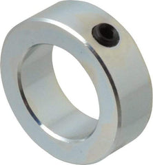 Climax Metal Products - 1-7/16" Bore, Steel, Set Screw Shaft Collar - 2-1/4" Outside Diam, 3/4" Wide - Makers Industrial Supply