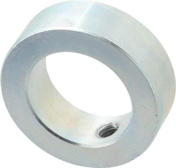 Climax Metal Products - 1-5/8" Bore, Steel, Set Screw Shaft Collar - 2-1/2" Outside Diam, 13/16" Wide - Makers Industrial Supply