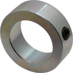 Climax Metal Products - 1-3/4" Bore, Steel, Set Screw Shaft Collar - 2-5/8" Outside Diam, 7/8" Wide - Makers Industrial Supply