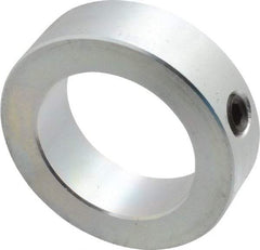 Climax Metal Products - 2" Bore, Steel, Set Screw Shaft Collar - 3" Outside Diam, 7/8" Wide - Makers Industrial Supply