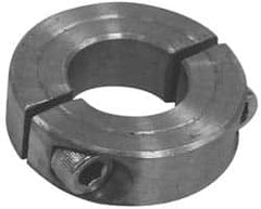 Climax Metal Products - 11/16" Bore, Steel, Two Piece Clamp Collar - 1-3/8" Outside Diam - Makers Industrial Supply