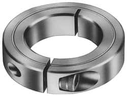 Climax Metal Products - 80mm Bore, Steel, One Piece Clamp Collar - 4-1/4" Outside Diam - Makers Industrial Supply