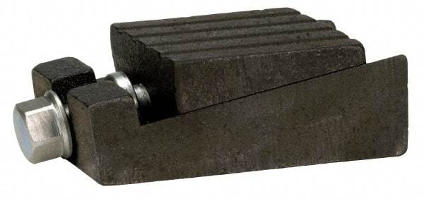 Mason Ind. - 9,000 Lb Capacity, 3-1/2 Wide x 6" Long, 1/2" Pad, Wedge Jack - 3/8" Rise - Makers Industrial Supply