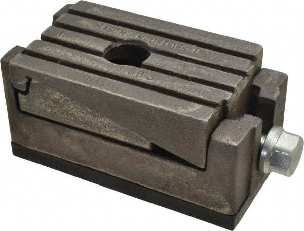 Mason Ind. - 20,000 Lb Capacity, 3-1/2 Wide x 6" Long, 1/2" Pad, Wedge Jack - 3/8" Rise - Makers Industrial Supply