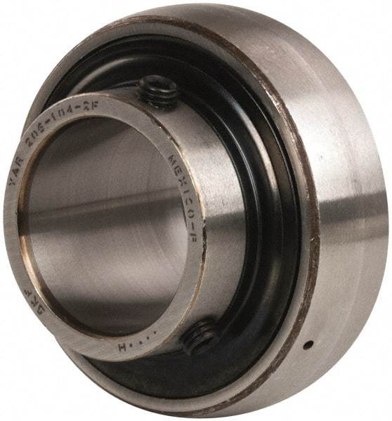 SKF - 1-1/4" ID x 2.4409" OD, 3,380 Lb Dynamic Capacity, Insert Bearing Insert Bearing - 0.7087" Race Width, 2,520 Lb Static Capacity - Makers Industrial Supply