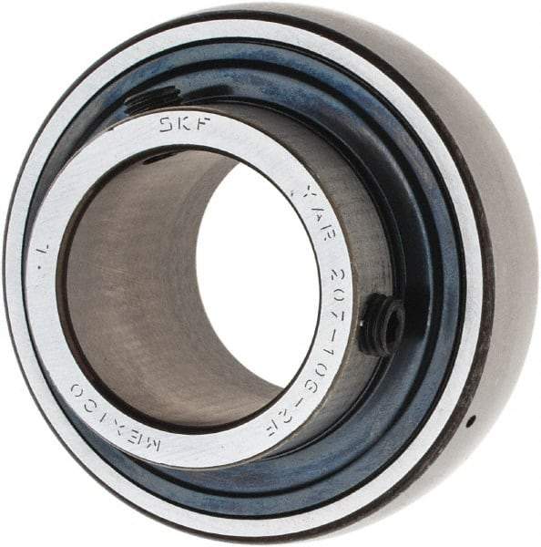 SKF - 1-3/8" ID x 2.8346" OD, 4,410 Lb Dynamic Capacity, Insert Bearing Insert Bearing - 3/4" Race Width, 3,440 Lb Static Capacity - Makers Industrial Supply