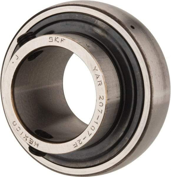 SKF - 1-7/16" ID x 2.8346" OD, 4,410 Lb Dynamic Capacity, Insert Bearing Insert Bearing - 3/4" Race Width, 3,440 Lb Static Capacity - Makers Industrial Supply