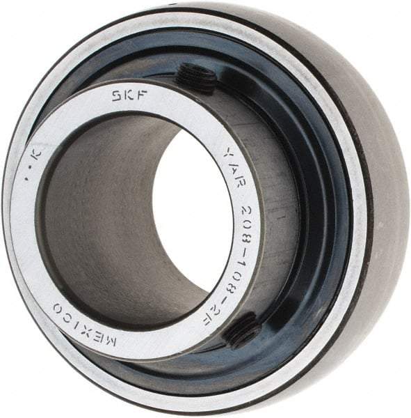 SKF - 1-1/2" ID x 3.1496" OD, 5,310 Lb Dynamic Capacity, Insert Bearing Insert Bearing - 0.8266" Race Width, 4,270 Lb Static Capacity - Makers Industrial Supply