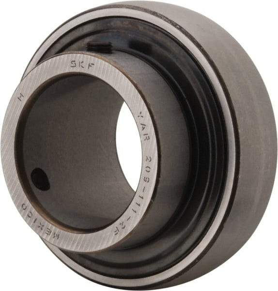 SKF - 1-11/16" ID x 3.3465" OD, 5,750 Lb Dynamic Capacity, Insert Bearing Insert Bearing - 0.8661" Race Width, 4,860 Lb Static Capacity - Makers Industrial Supply