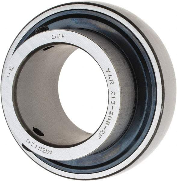 SKF - 2-1/2" ID x 4.7244" OD, 9,900 Lb Dynamic Capacity, Insert Bearing Insert Bearing - 1-1/16" Race Width, 8,990 Lb Static Capacity - Makers Industrial Supply