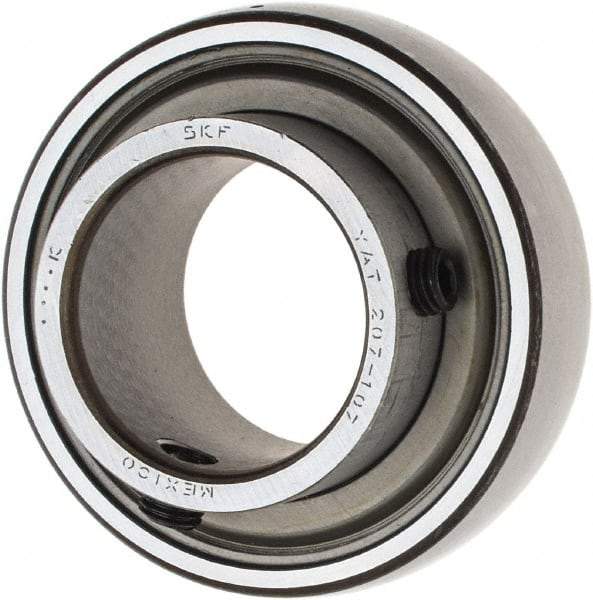 SKF - 1-7/16" ID x 2.8346" OD, 4,410 Lb Dynamic Capacity, Insert Bearing Insert Bearing - 3/4" Race Width, 3,440 Lb Static Capacity - Makers Industrial Supply