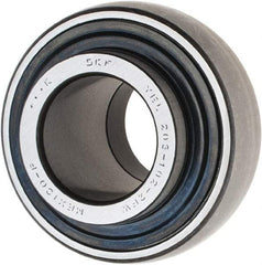 SKF - 1-1/8" ID x 2.4409" OD, 3,380 Lb Dynamic Capacity, Insert Bearing Insert Bearing - 0.7087" Race Width, 2,520 Lb Static Capacity - Makers Industrial Supply