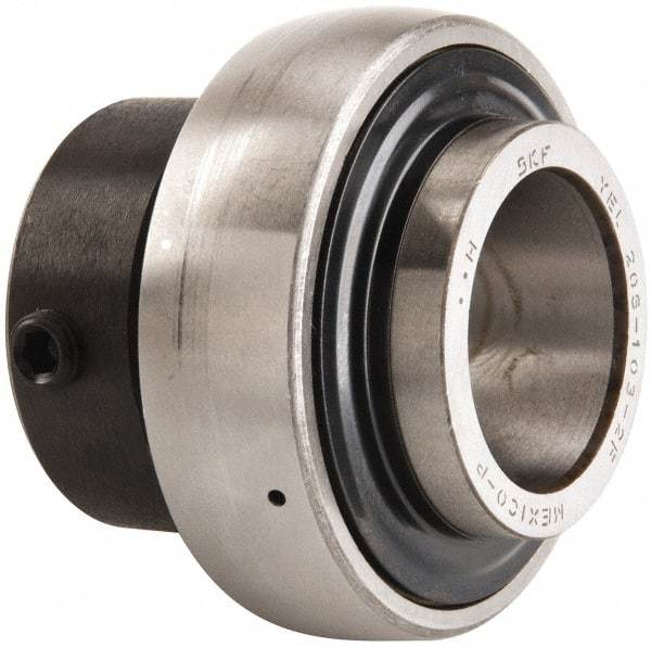 SKF - 1-3/16" ID x 2.4409" OD, 3,380 Lb Dynamic Capacity, Insert Bearing Insert Bearing - 0.7087" Race Width, 2,520 Lb Static Capacity - Makers Industrial Supply