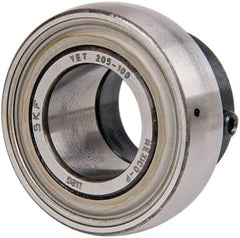 SKF - 1" ID x 2.0472" OD, 2,430 Lb Dynamic Capacity, Insert Bearing Insert Bearing - 0.5906" Race Width, 1,750 Lb Static Capacity - Makers Industrial Supply