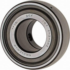 SKF - 1-1/8" ID x 2.4409" OD, 3,380 Lb Dynamic Capacity, Insert Bearing Insert Bearing - 0.7087" Race Width, 2,520 Lb Static Capacity - Makers Industrial Supply