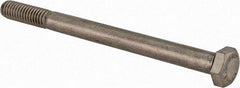 Value Collection - 5/16-18 UNC, 4" Length Under Head Hex Head Cap Screw - Partially Threaded, Grade 316 Stainless Steel, Uncoated, 1/2" Hex - Makers Industrial Supply