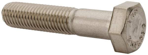 Value Collection - 5/16-24 UNF, 1-1/2" Length Under Head Hex Head Cap Screw - Partially Threaded, Grade 316 Stainless Steel, Uncoated, 1/2" Hex - Makers Industrial Supply