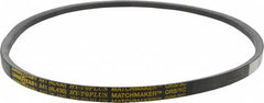 Continental ContiTech - Section A, 43" Outside Length, V-Belt - Wingprene Rubber-Impregnated Fabric, HY-T Matchmaker, No. A41 - Makers Industrial Supply