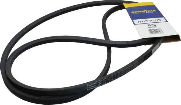 Continental ContiTech - Section B, 96" Outside Length, V-Belt - Wingprene Rubber-Impregnated Fabric, HY-T Matchmaker, No. B93 - Makers Industrial Supply