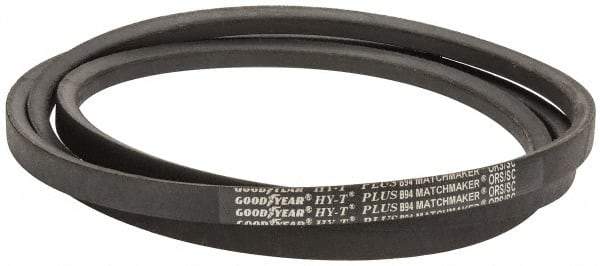 Continental ContiTech - Section B, 0.66" Wide, 30" Outside Length, V-Belt - Wingprene Rubber-Impregnated Fabric, HY-T Matchmaker, No. B27 - Makers Industrial Supply