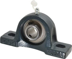 Value Collection - 5" OALBall Bearing Pillow Block - Cast Iron - Makers Industrial Supply