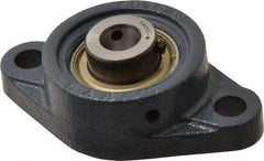 Value Collection - 3-7/8" OALBall Bearing Pillow Block - Cast Iron - Makers Industrial Supply