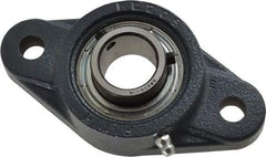 Value Collection - 4-7/8" OALBall Bearing Pillow Block - Cast Iron - Makers Industrial Supply