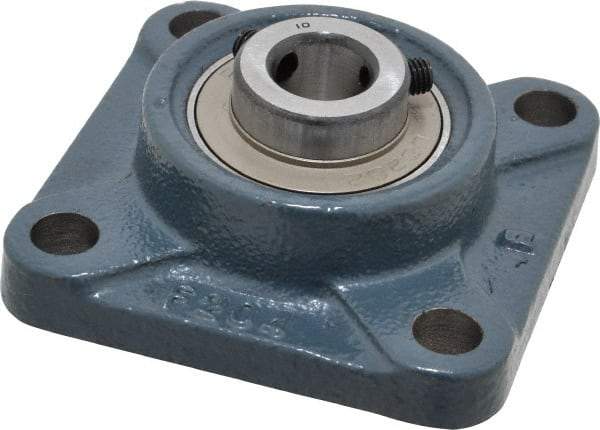 Value Collection - 3-3/8" OALBall Bearing Pillow Block - Cast Iron - Makers Industrial Supply